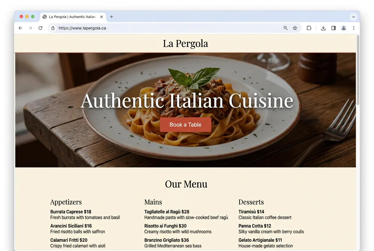 Hospitality — Appetite by Design